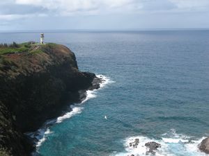 A lighthouse in Kauai