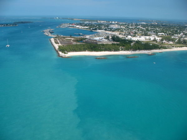 Key West from seaplane