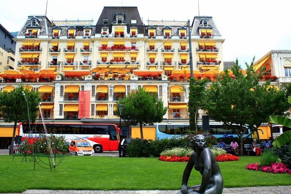 a hotel in Montreux