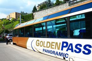 Golden Pass train car