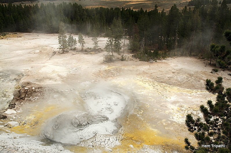 geothermal area