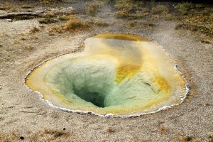 a geothermal pool