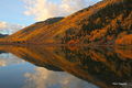fall reflections on a lake