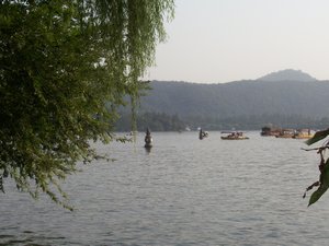 Around the lake