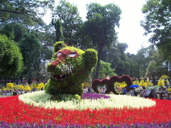 flower sculpture