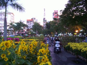 plant markets in park