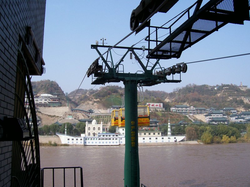 cable-car across the river