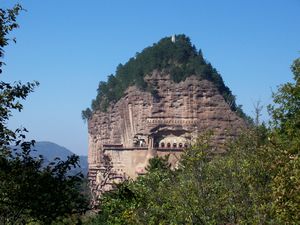 Maijishan- the climb