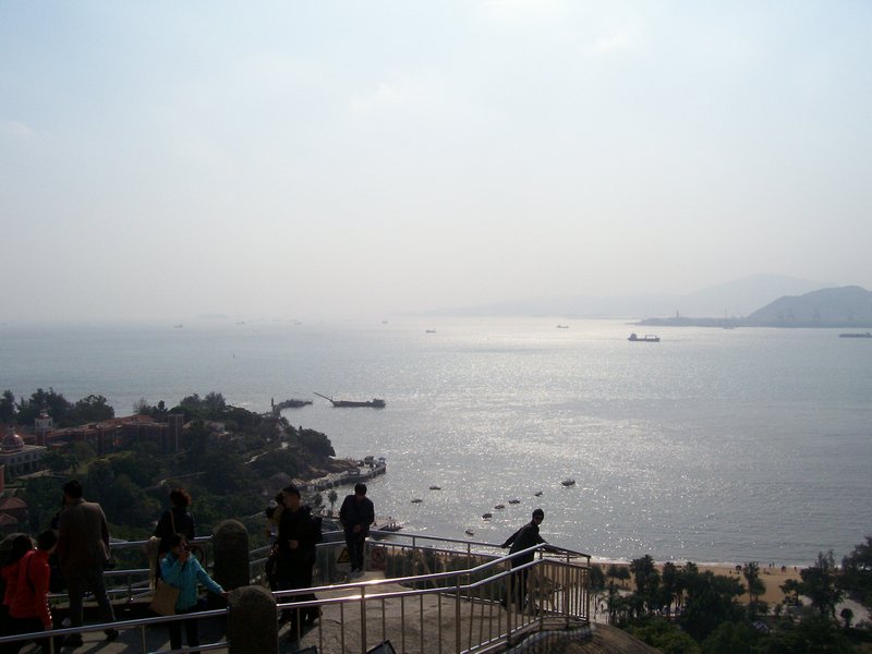 Gulangyu from top of island