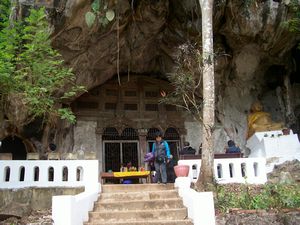 cave temple door