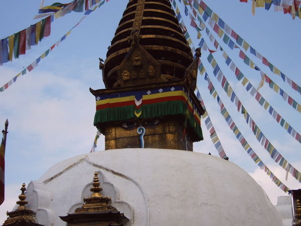 Boddenath Stupa  ( Buddha Eye )