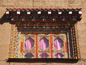 Tibetisches Fenster