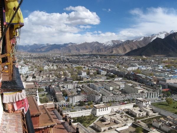 Blick ueber Lhasa