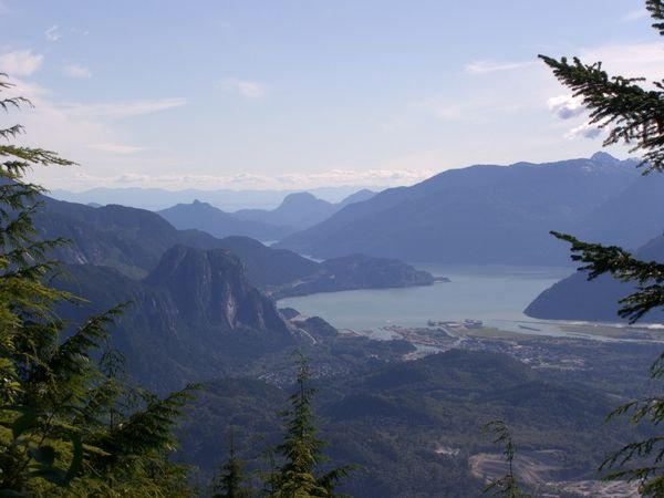 View of Squamish and Howe Sound