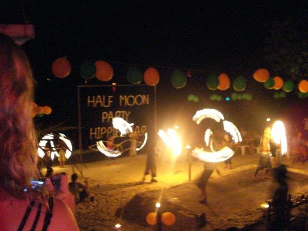 Hippies, another fire show
