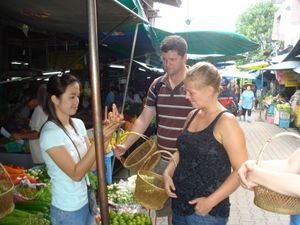 Thai Cooking course, market tour