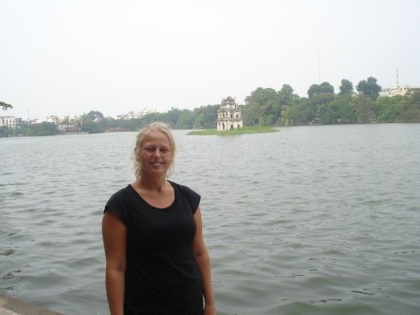 Elaine Hoan Kiem Lake Hanoi