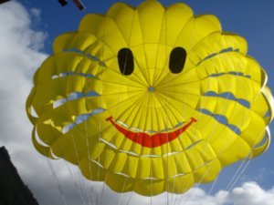 Our smiley chute