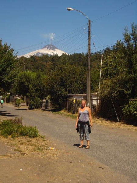 Arriving in Pucon