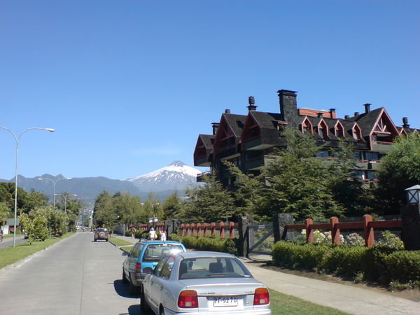 Typical Pucon setting