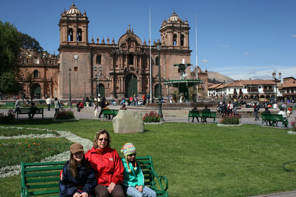 Main cathedral in Cusco