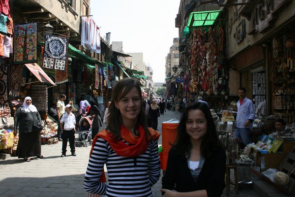 market street in Cairo