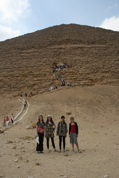 1. Red pyramid at Saqarra