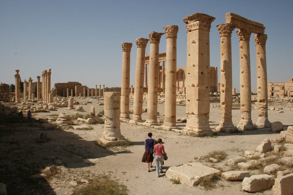 2. Palmyra columns