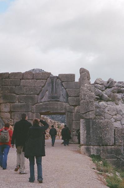 The gate at Mycenae