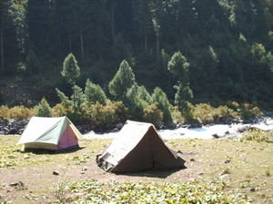 Gangabal - Camp