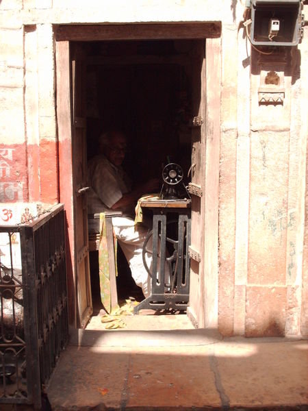Jaisalmer - Tailor on the street