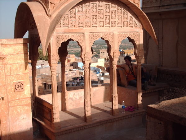 Jaisalmer - Me in Fort