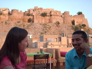 Jaisalmer - Gaelle and Papu