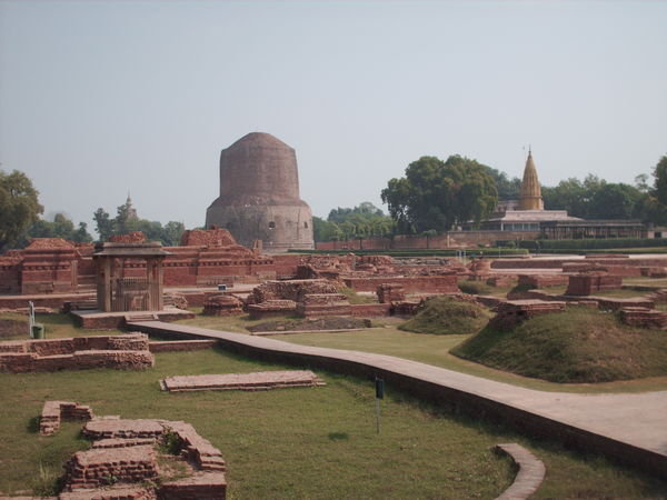 Sarnath - Temple ruins