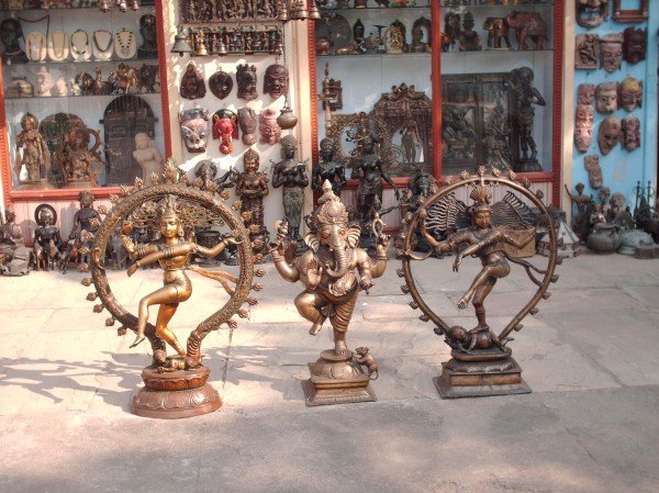 Khajuraho - Art shop