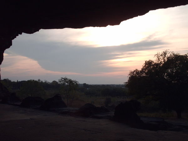Ellora Caves - Sunset