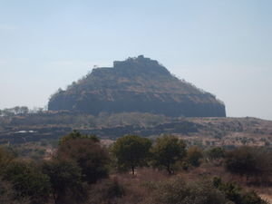 Daulatabad Fort from a distance