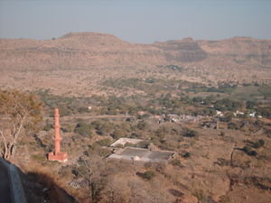 Daulatabad Fort - View from the highest point