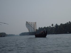 Kerala Backwaters - No western style yachts yet :-)