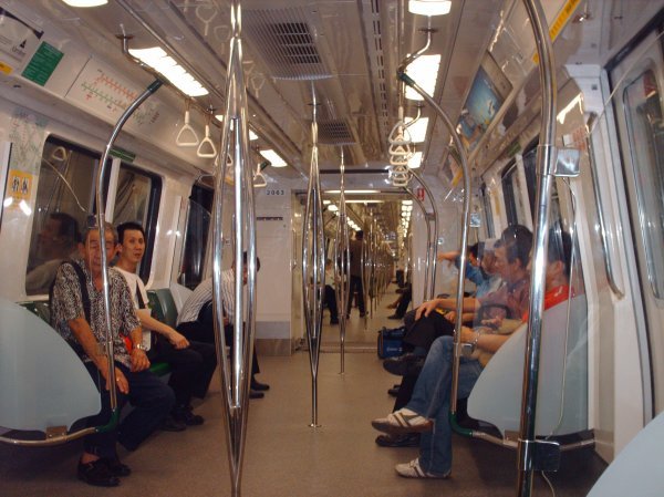Singapore - MRT train (subway)