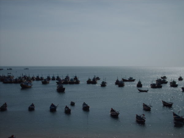 Mui Ne - Fishing boats