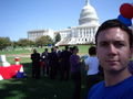 Protesting on the Capitol Lawn