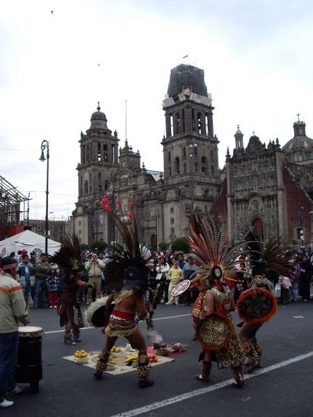 Aztec Dancers- Mexico City