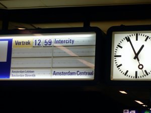 To Amsterdam Central!