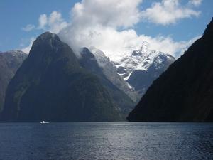 The spectacular Milford Sound