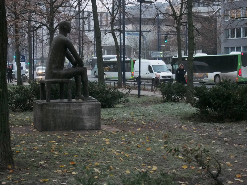 Statue in park Offenbach
