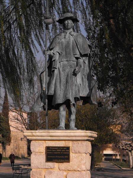 Castrojeriz - Pilgrim Statue