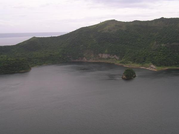 Mount Taal crater