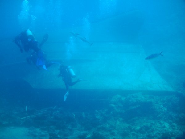 Diving the wreck