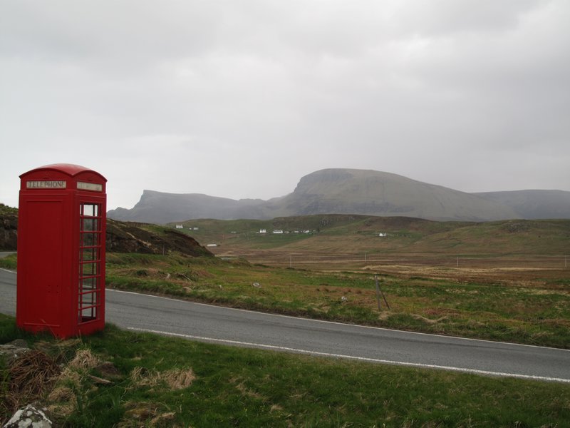 phone box in Skye